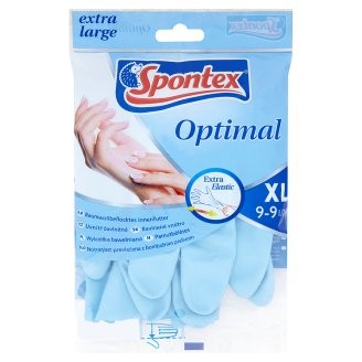 Gum.rukavice vel.XL Spontex Optimal - Úklidové a ochranné pomůcky Rukavice gumové - úklidové